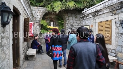 Entrance of Monte Fort (Fortaleza do Monte) in Macau