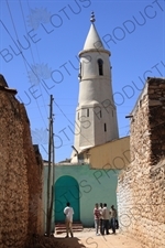 Minaret of a Mosque in the Old City of Harar