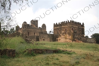 Fasilides' Castle in the Fasil Ghebbi Complex in Gondar