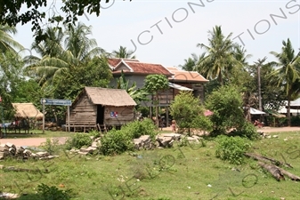 Houses in Angkor