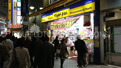 Matsumoto KiYoshi Store in Shibuya Area of Tokyo