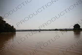 Boat on Lake Tana