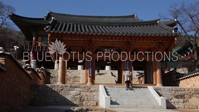 Buri Gate (Burimun) at Beomeosa Temple in Busan