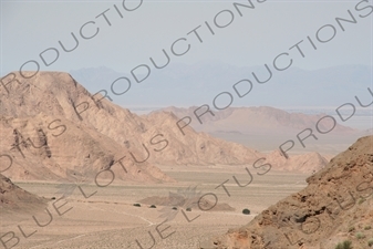 Mountains near the Tower of Silence/Dakhma in Yazd