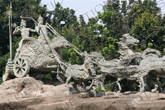 Arjuna Wijaya Statue in Jakarta