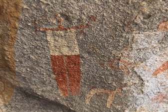 Prehistoric Cave Paintings in Laas Geel/Laas Gaal on the Outskirts of Hargeisa in Somaliland