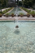 Fountains at the Golestan Palace in Tehran