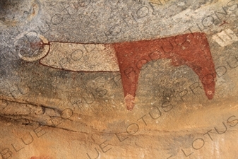 Prehistoric Cave Paintings in Laas Geel/Laas Gaal on the Outskirts of Hargeisa in Somaliland